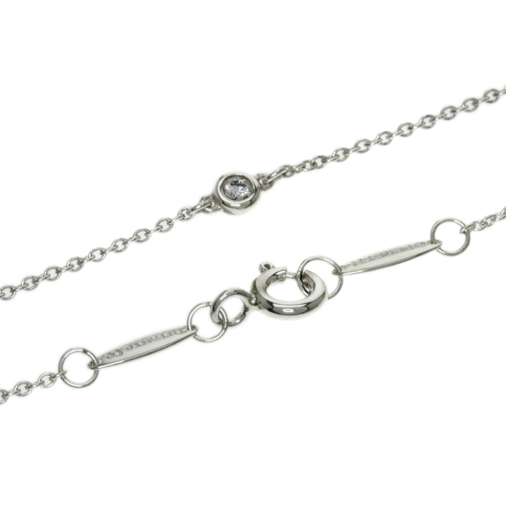 TIFFANY Co By the Yard Necklace Silver